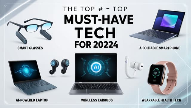 Must-Have Tech Gadgets for 2024